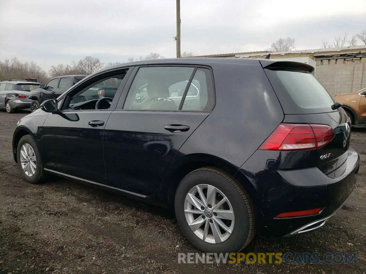 2 Photograph of a damaged car 3VWW57AU7KM022452 VOLKSWAGEN GOLF 2019