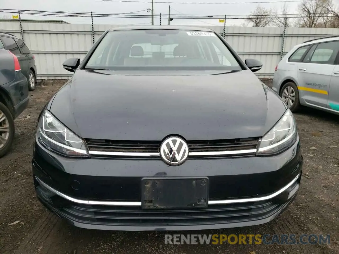 5 Photograph of a damaged car 3VWW57AU7KM022452 VOLKSWAGEN GOLF 2019