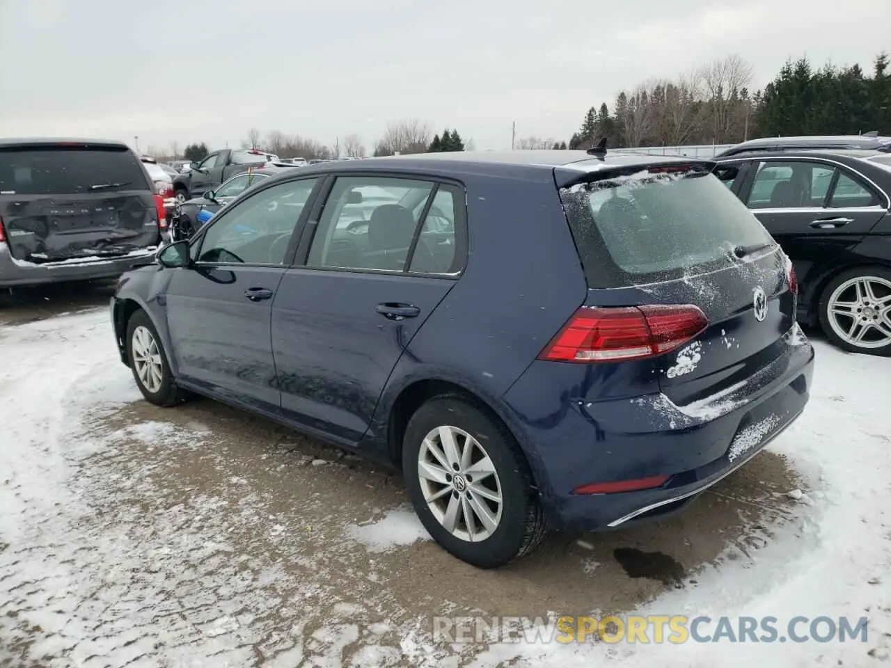2 Photograph of a damaged car 3VWW57AUXKM029847 VOLKSWAGEN GOLF 2019