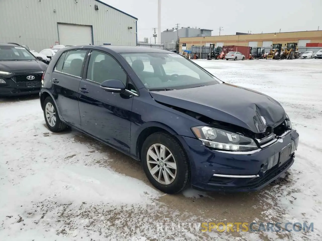 4 Photograph of a damaged car 3VWW57AUXKM029847 VOLKSWAGEN GOLF 2019