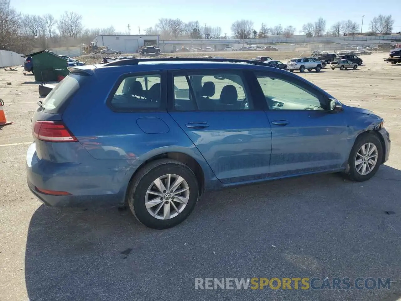 3 Photograph of a damaged car 3VWY57AU6KM512342 VOLKSWAGEN GOLF 2019