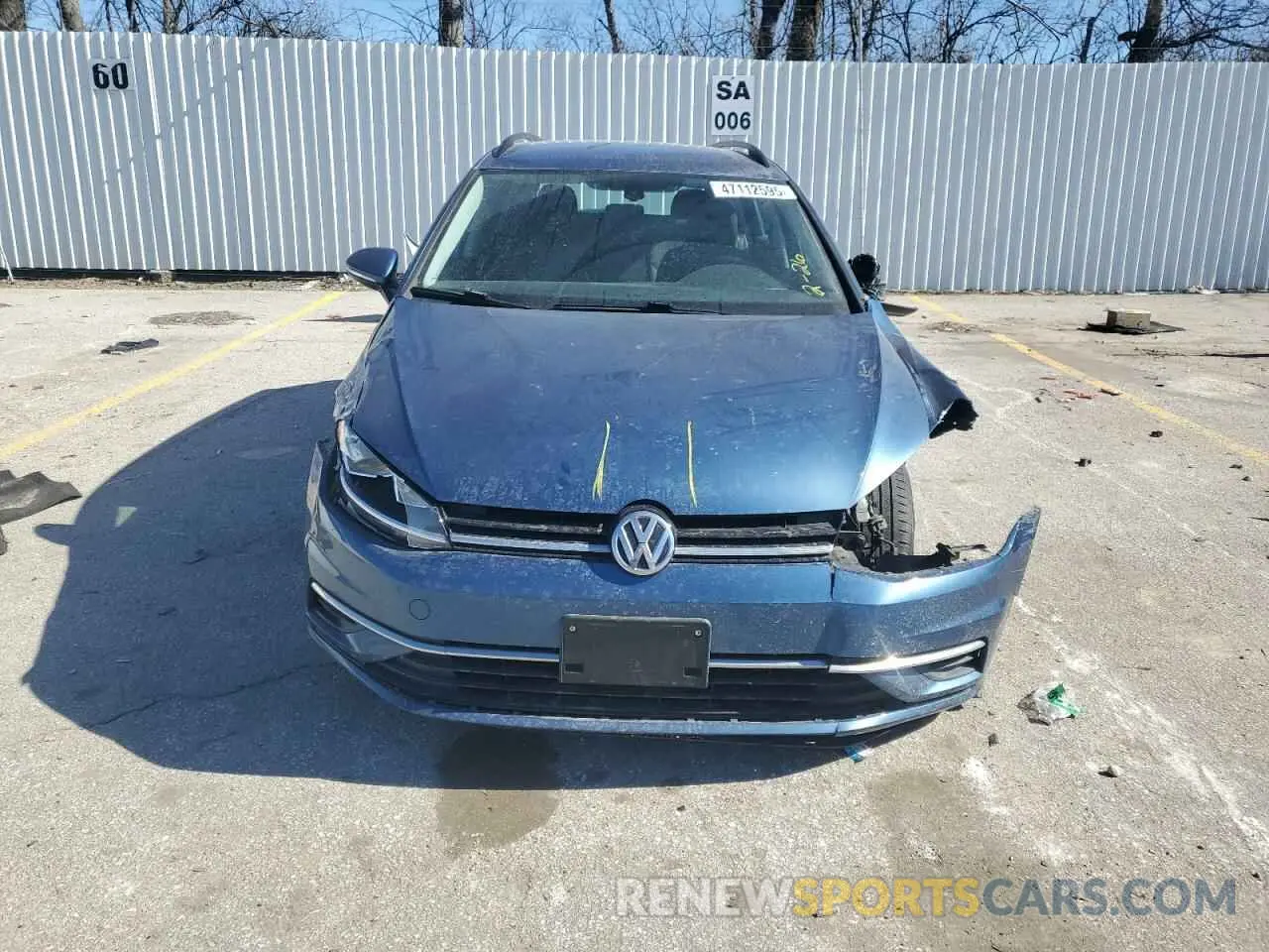 5 Photograph of a damaged car 3VWY57AU6KM512342 VOLKSWAGEN GOLF 2019