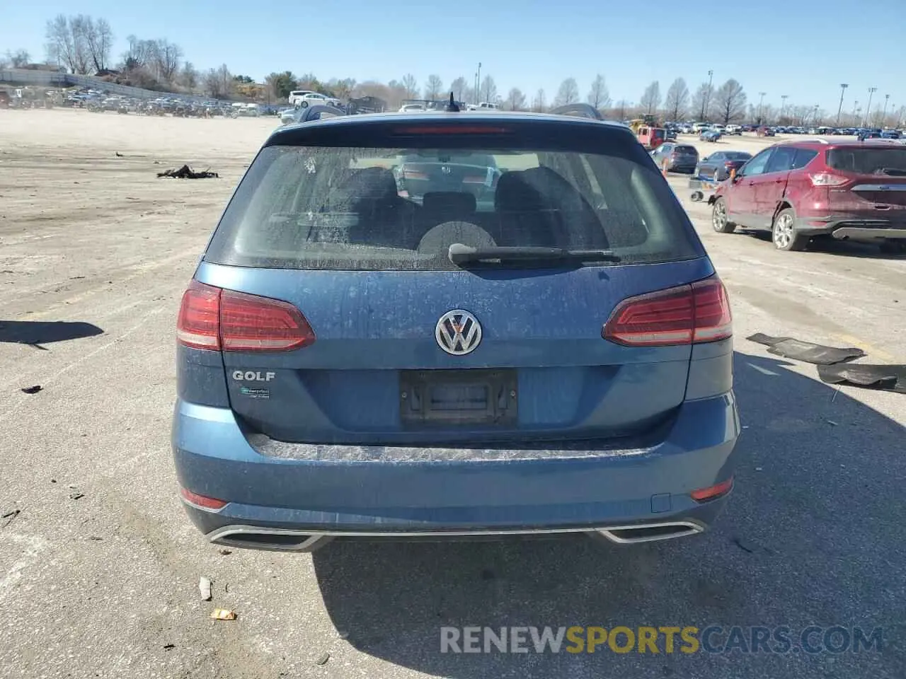 6 Photograph of a damaged car 3VWY57AU6KM512342 VOLKSWAGEN GOLF 2019