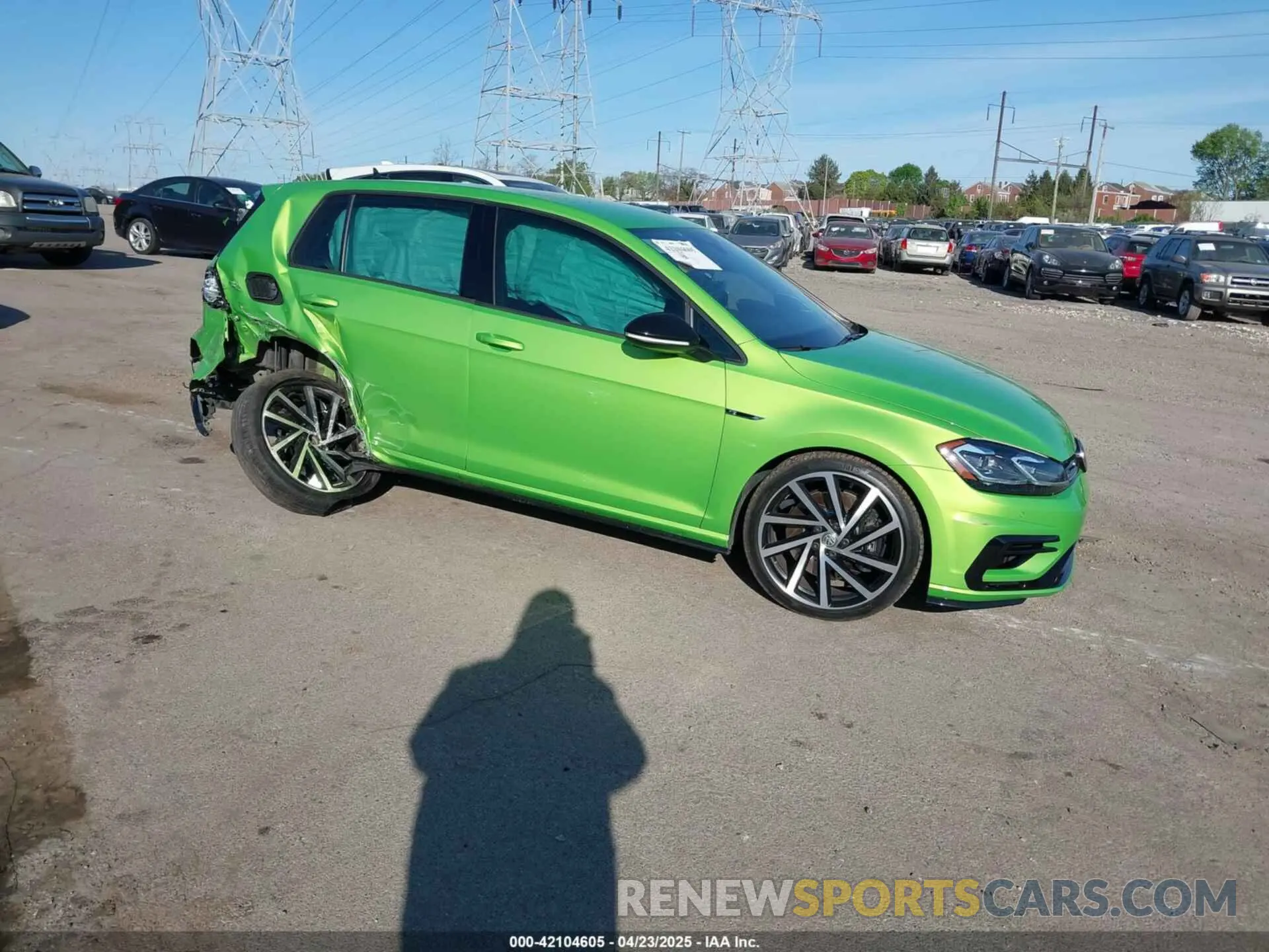 1 Photograph of a damaged car WVWGA7AU7KW118889 VOLKSWAGEN GOLF 2019