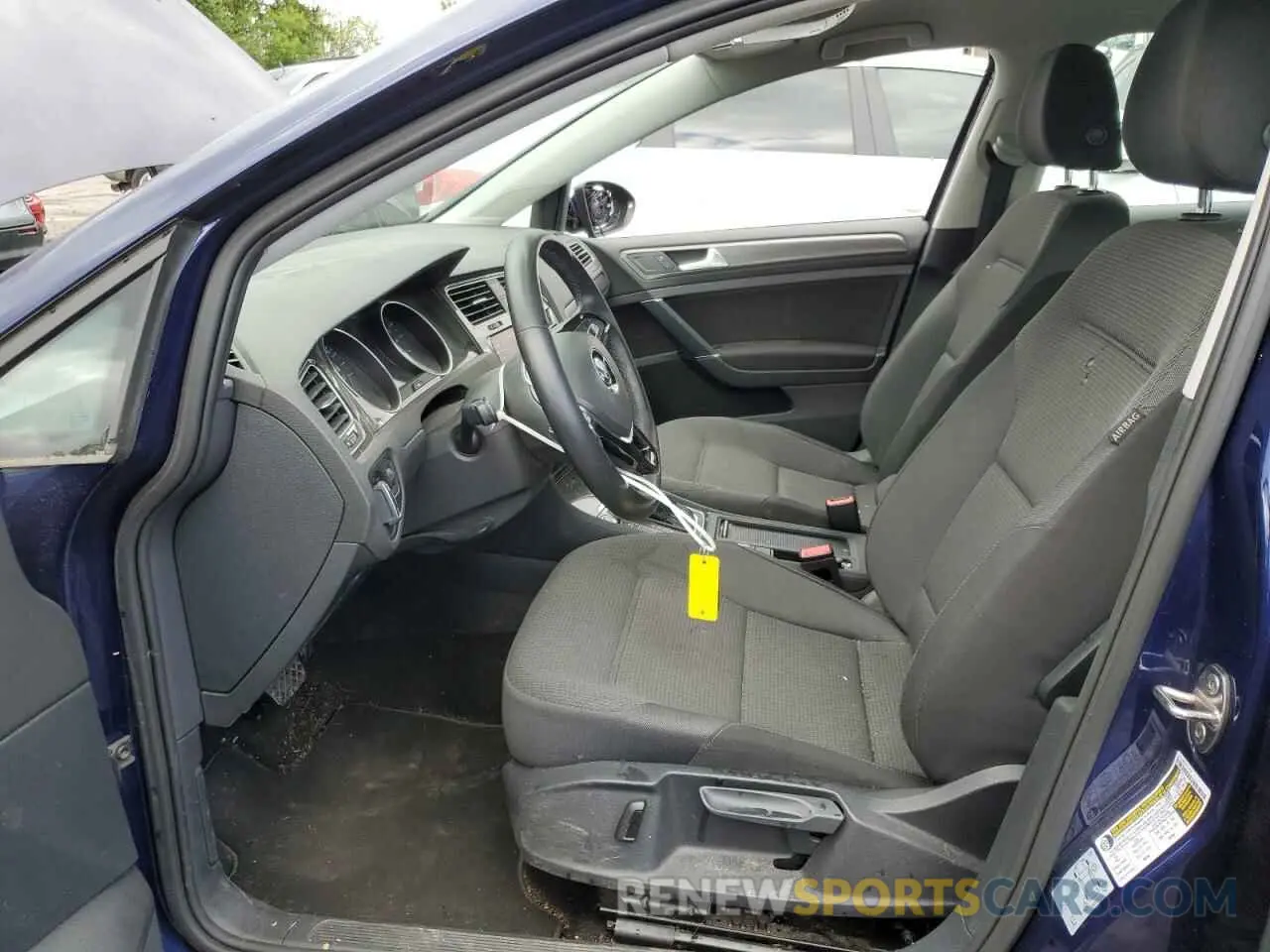 7 Photograph of a damaged car WVWKR7AU4KW911599 VOLKSWAGEN GOLF 2019