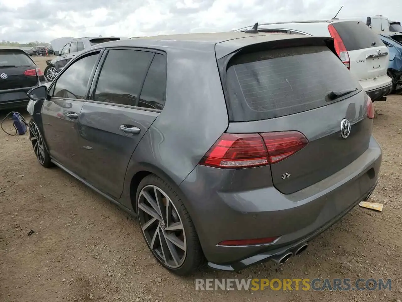 2 Photograph of a damaged car WVWVA7AU0KW126954 VOLKSWAGEN GOLF 2019