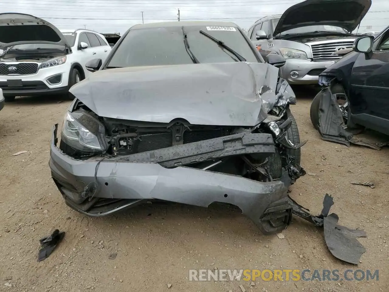 5 Photograph of a damaged car WVWVA7AU0KW126954 VOLKSWAGEN GOLF 2019