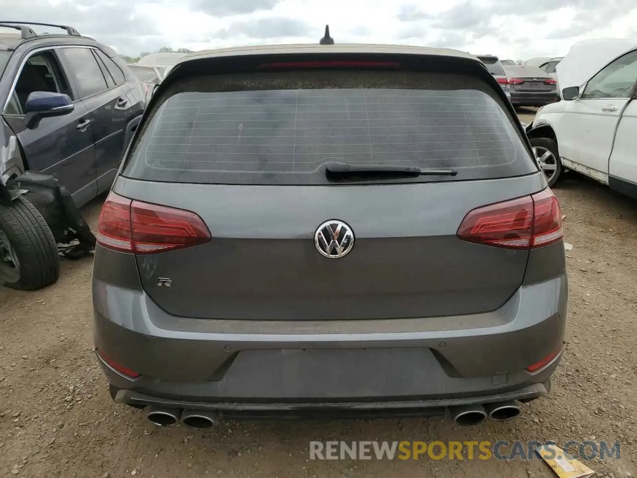6 Photograph of a damaged car WVWVA7AU0KW126954 VOLKSWAGEN GOLF 2019