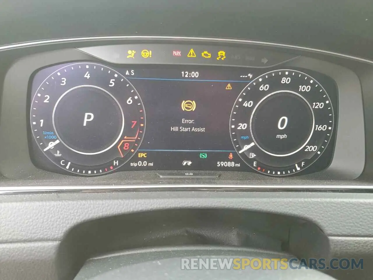 9 Photograph of a damaged car WVWVA7AU0KW126954 VOLKSWAGEN GOLF 2019