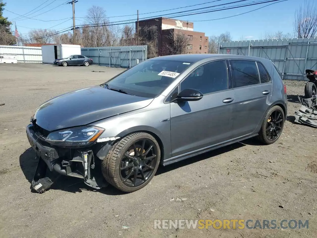 1 Photograph of a damaged car WVWVA7AU4KW158855 VOLKSWAGEN GOLF 2019
