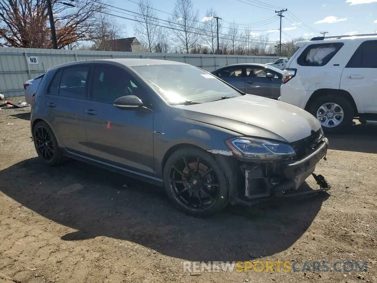 4 Photograph of a damaged car WVWVA7AU4KW158855 VOLKSWAGEN GOLF 2019