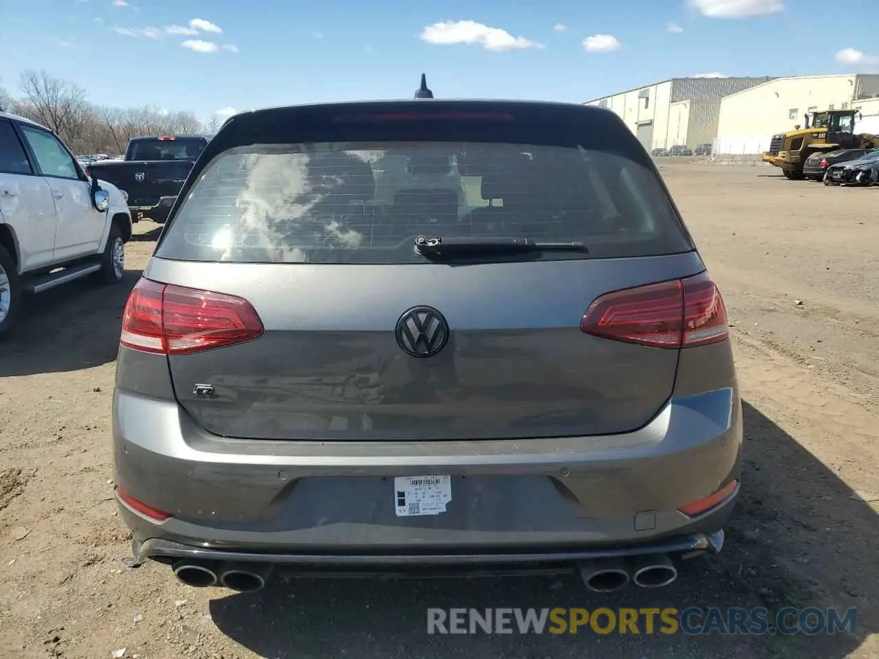 6 Photograph of a damaged car WVWVA7AU4KW158855 VOLKSWAGEN GOLF 2019