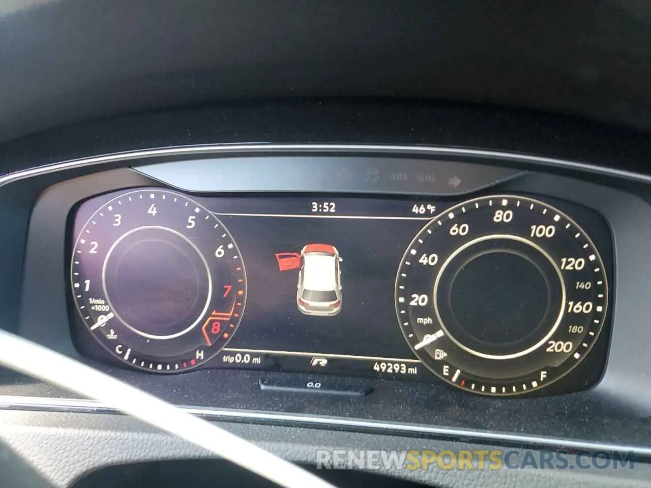 9 Photograph of a damaged car WVWVA7AU4KW158855 VOLKSWAGEN GOLF 2019