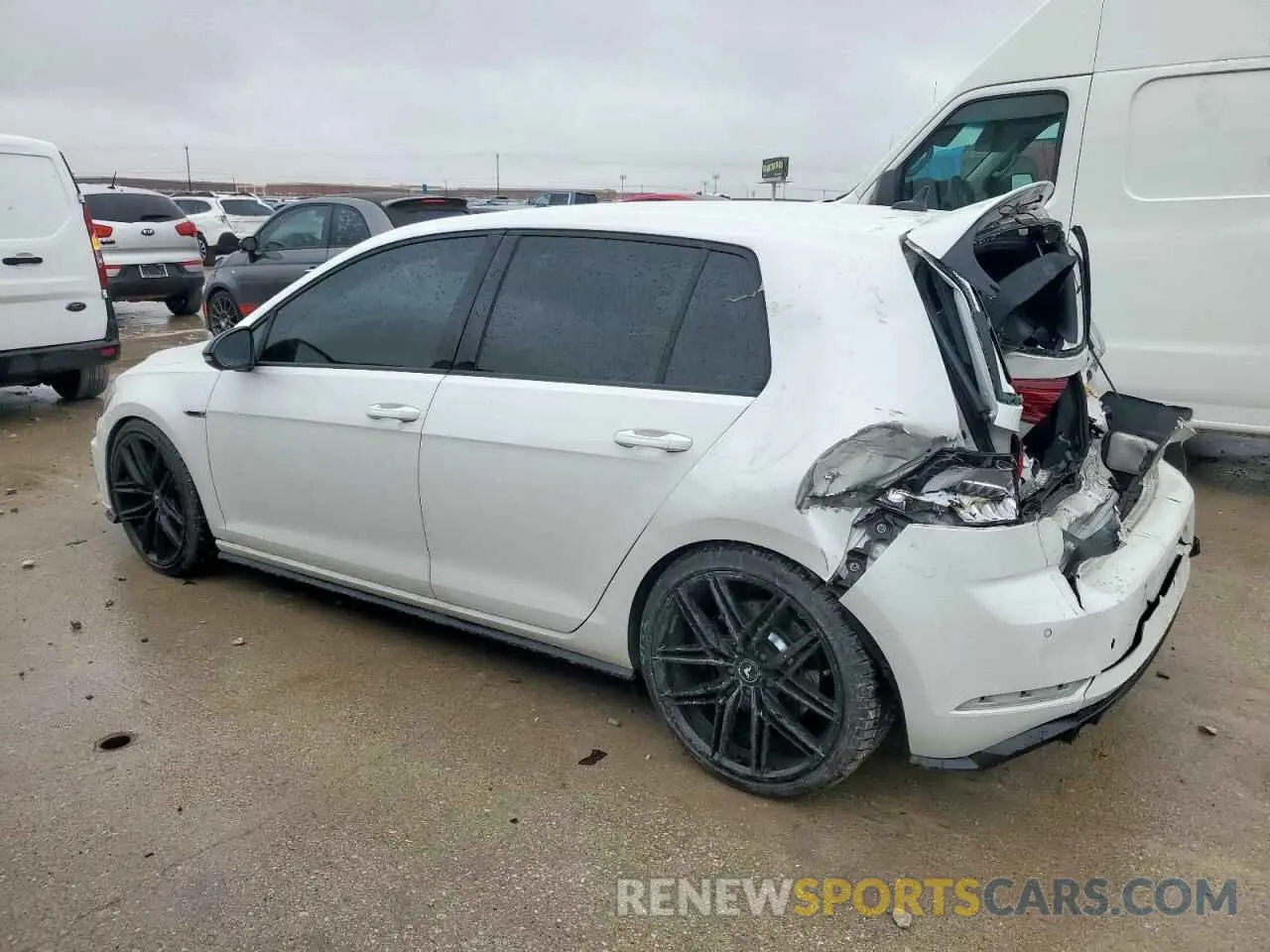 2 Photograph of a damaged car WVWVA7AU9KW148757 VOLKSWAGEN GOLF 2019