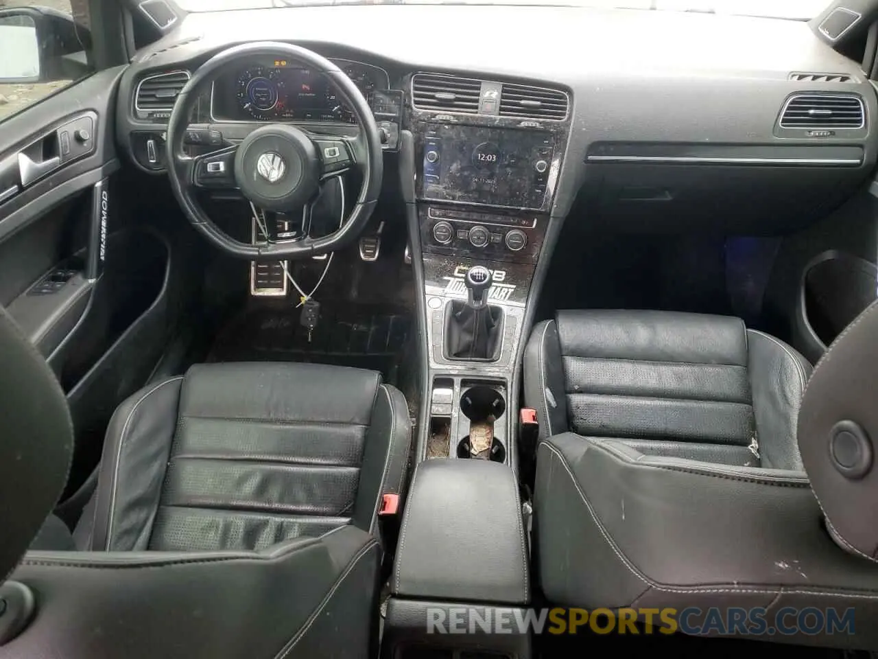 8 Photograph of a damaged car WVWWA7AU2KW171835 VOLKSWAGEN GOLF 2019