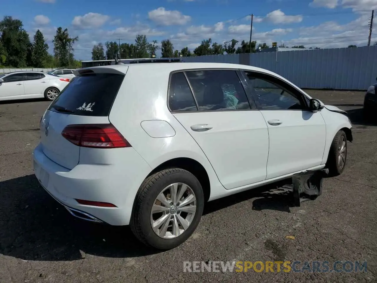 3 Photograph of a damaged car 3VWG57AU1LM003319 VOLKSWAGEN GOLF 2020