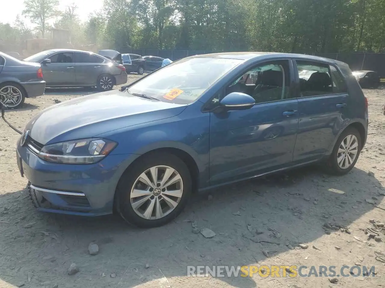 1 Photograph of a damaged car 3VWG57AU1LM009573 VOLKSWAGEN GOLF 2020