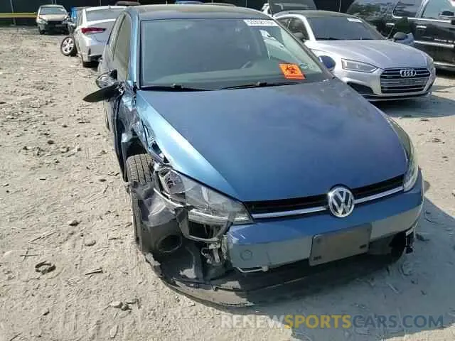 13 Photograph of a damaged car 3VWG57AU1LM009573 VOLKSWAGEN GOLF 2020