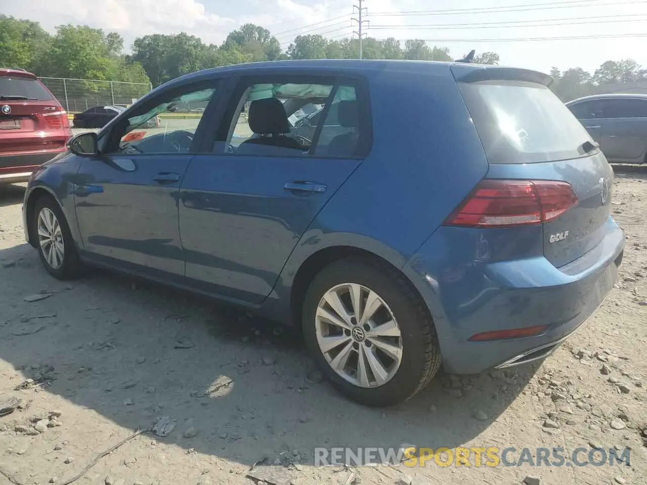 2 Photograph of a damaged car 3VWG57AU1LM009573 VOLKSWAGEN GOLF 2020