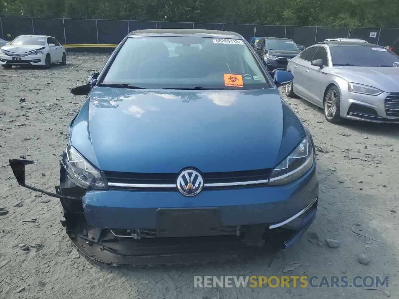 5 Photograph of a damaged car 3VWG57AU1LM009573 VOLKSWAGEN GOLF 2020