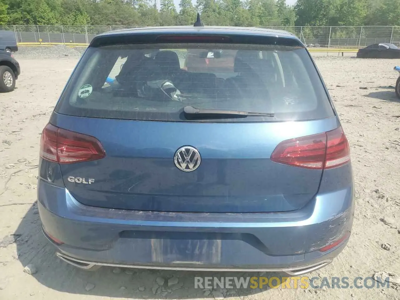 6 Photograph of a damaged car 3VWG57AU1LM009573 VOLKSWAGEN GOLF 2020