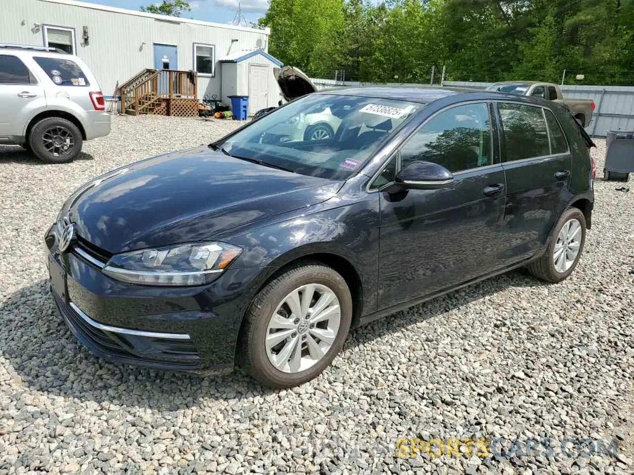1 Photograph of a damaged car 3VWG57AU2LM014412 VOLKSWAGEN GOLF 2020