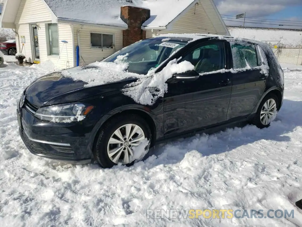 1 Photograph of a damaged car 3VWW57AU0LM009270 VOLKSWAGEN GOLF 2020