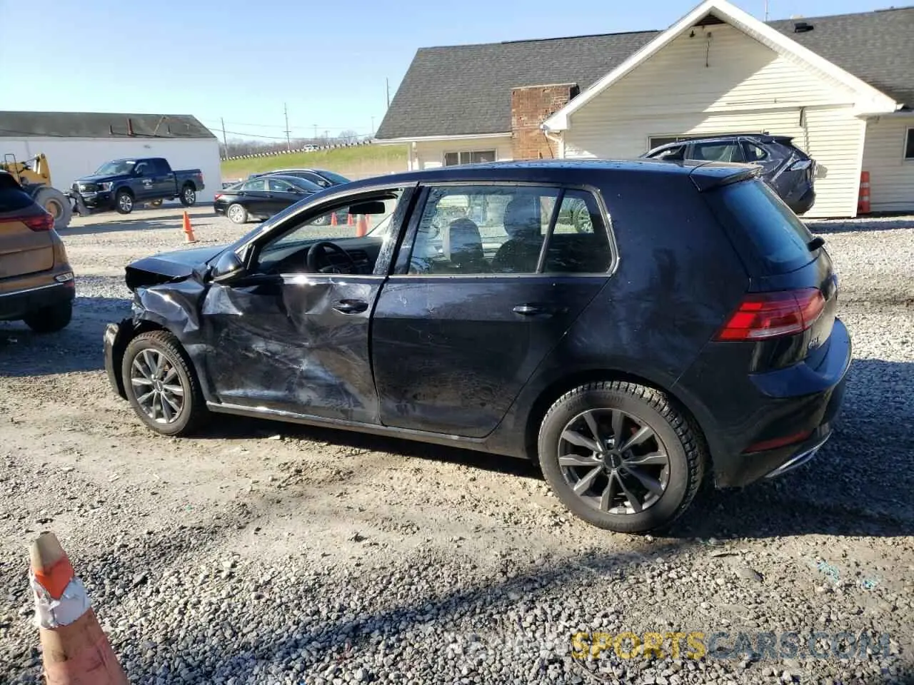 2 Photograph of a damaged car 3VWG57AU0MM005435 VOLKSWAGEN GOLF 2021