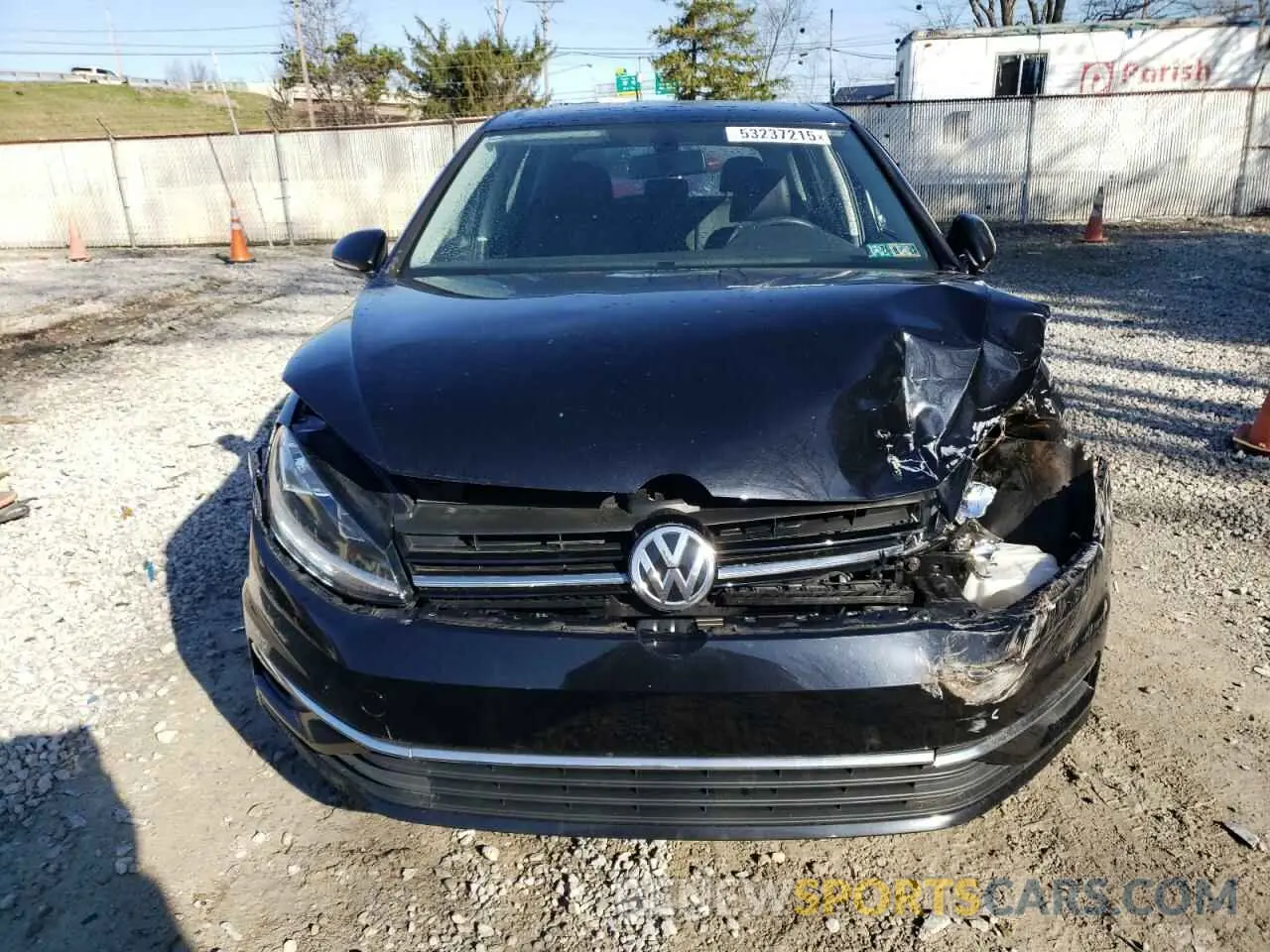 5 Photograph of a damaged car 3VWG57AU0MM005435 VOLKSWAGEN GOLF 2021