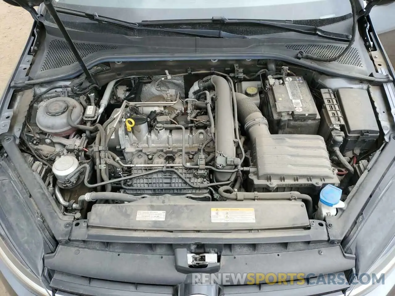 11 Photograph of a damaged car 3VWG57AU0MM008657 VOLKSWAGEN GOLF 2021