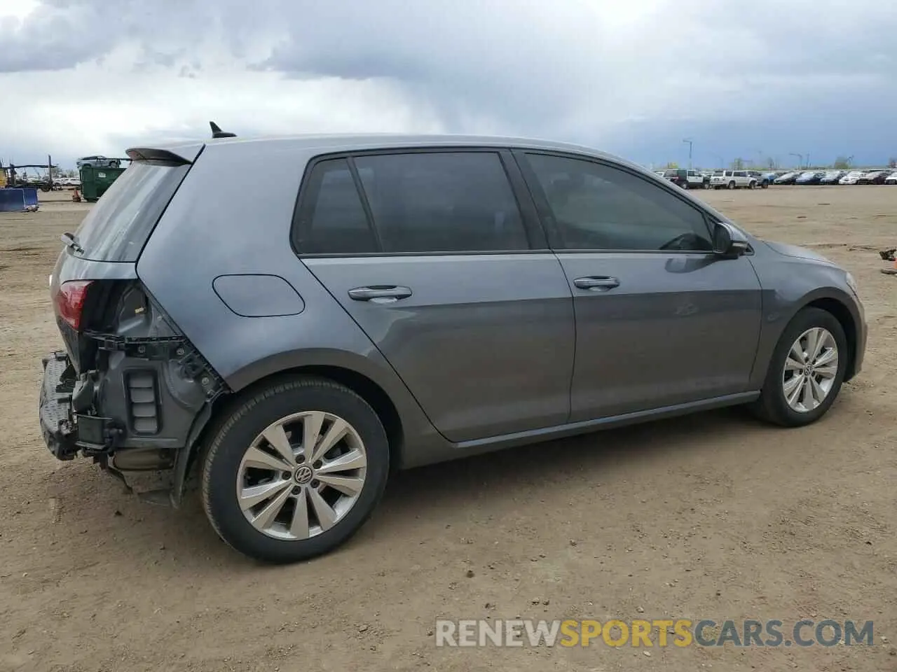 3 Photograph of a damaged car 3VWG57AU0MM008657 VOLKSWAGEN GOLF 2021