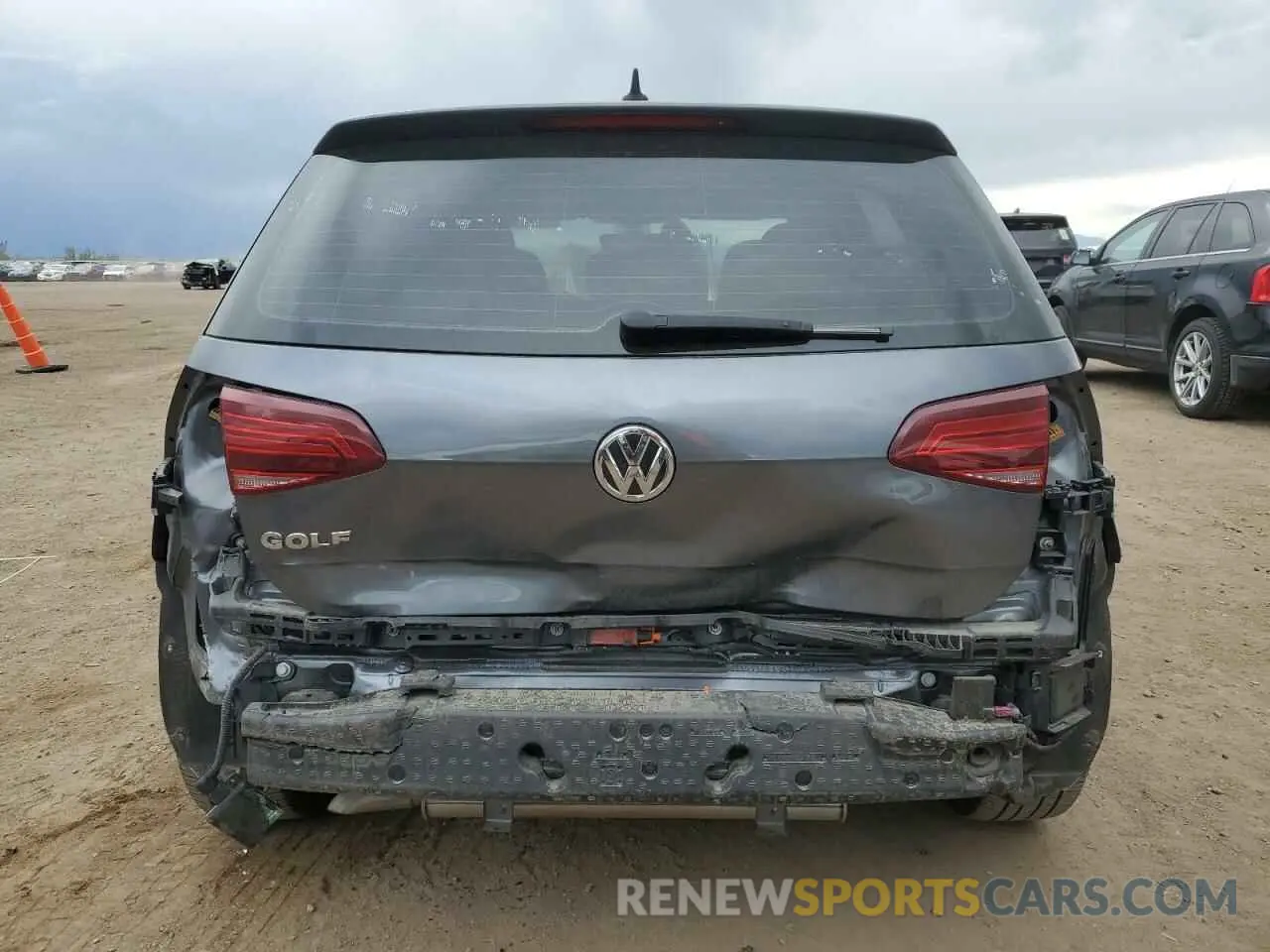 6 Photograph of a damaged car 3VWG57AU0MM008657 VOLKSWAGEN GOLF 2021