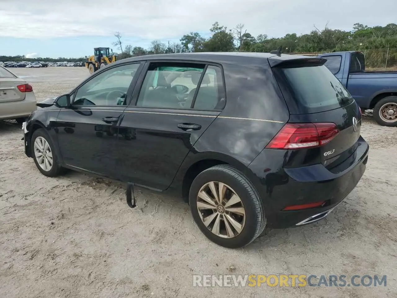 2 Photograph of a damaged car 3VWG57AU2MM007509 VOLKSWAGEN GOLF 2021