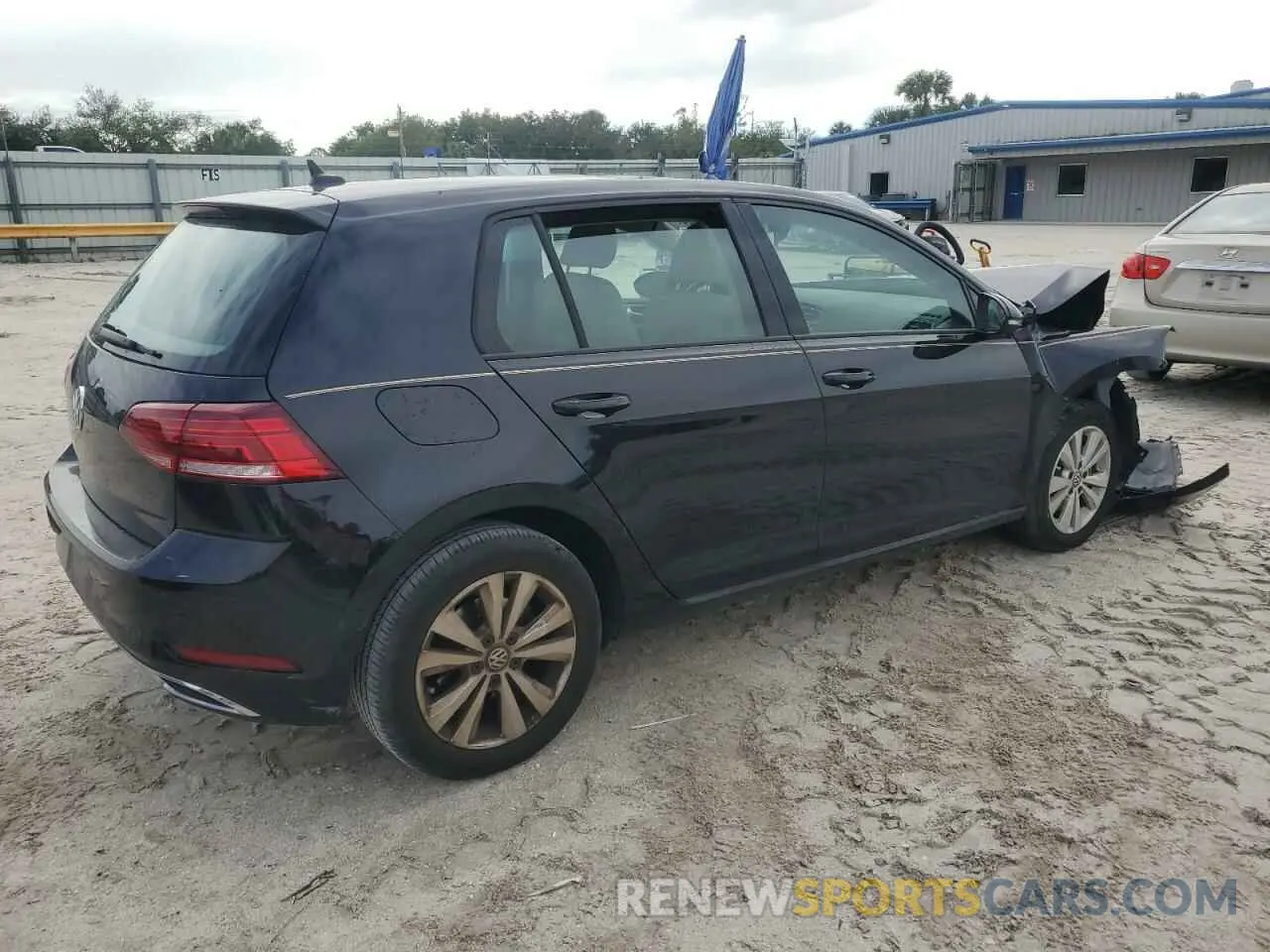 3 Photograph of a damaged car 3VWG57AU2MM007509 VOLKSWAGEN GOLF 2021