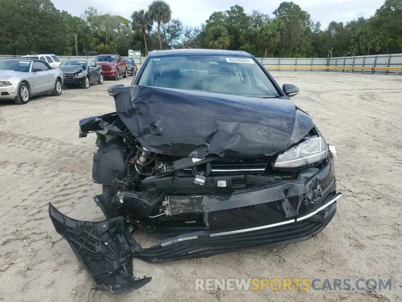 5 Photograph of a damaged car 3VWG57AU2MM007509 VOLKSWAGEN GOLF 2021