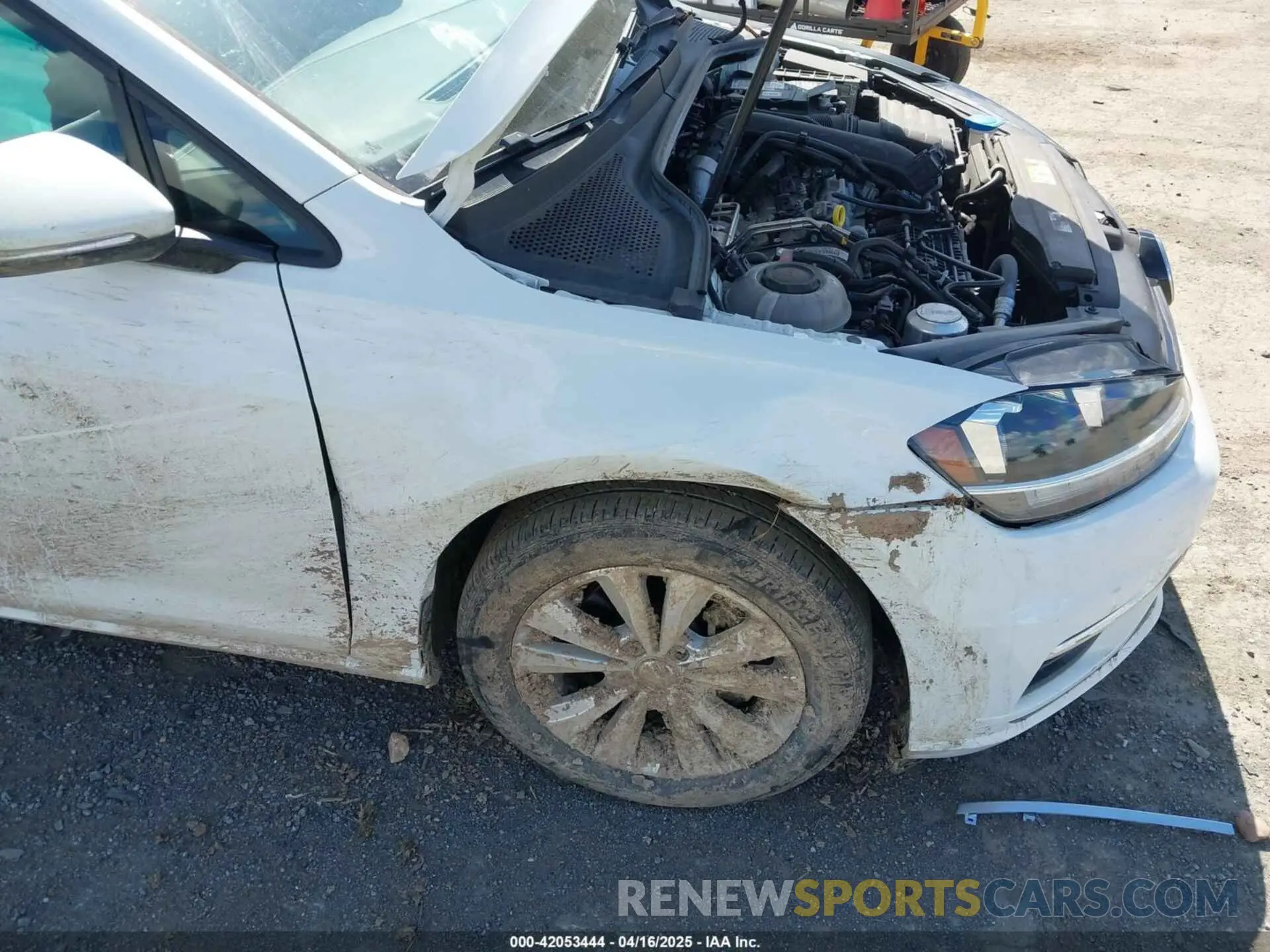 6 Photograph of a damaged car 3VWG57AU4MM008113 VOLKSWAGEN GOLF 2021