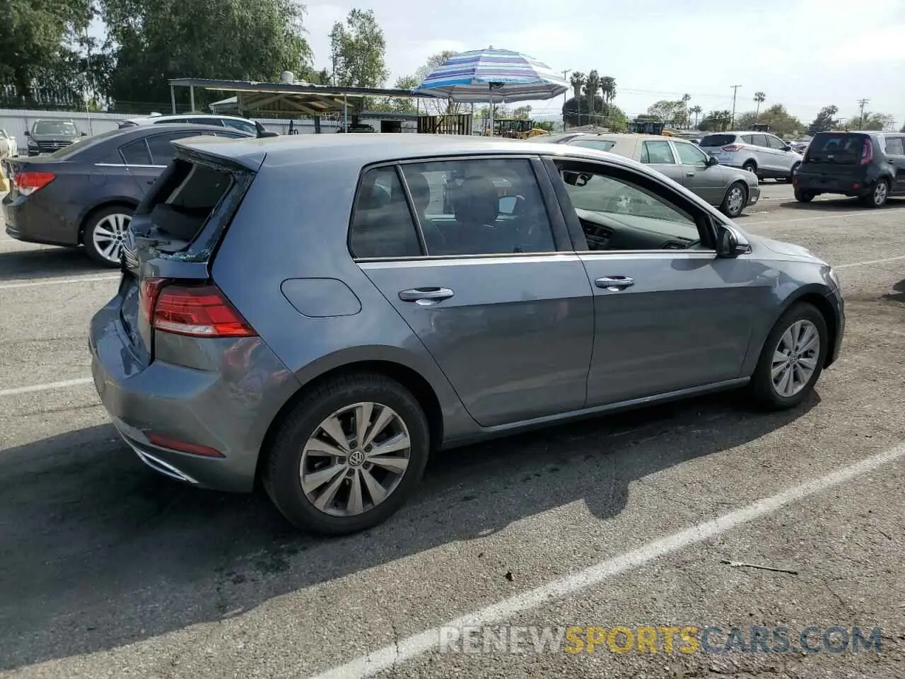 3 Photograph of a damaged car 3VWG57AU4MM016969 VOLKSWAGEN GOLF 2021