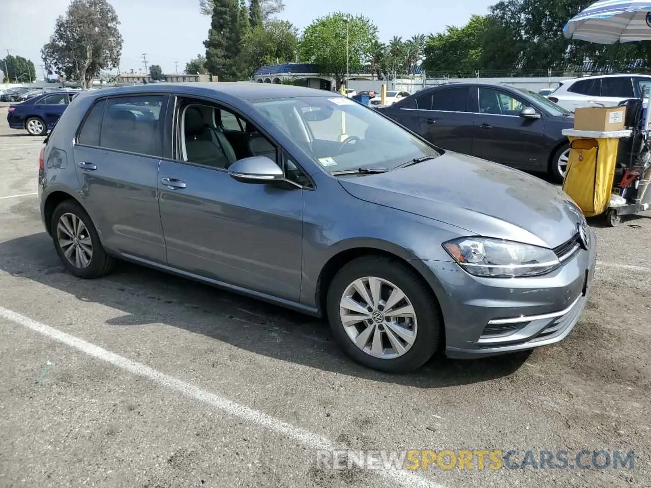 4 Photograph of a damaged car 3VWG57AU4MM016969 VOLKSWAGEN GOLF 2021