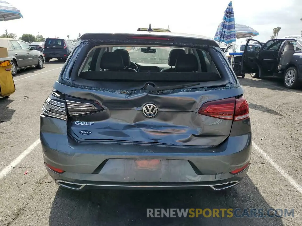 6 Photograph of a damaged car 3VWG57AU4MM016969 VOLKSWAGEN GOLF 2021