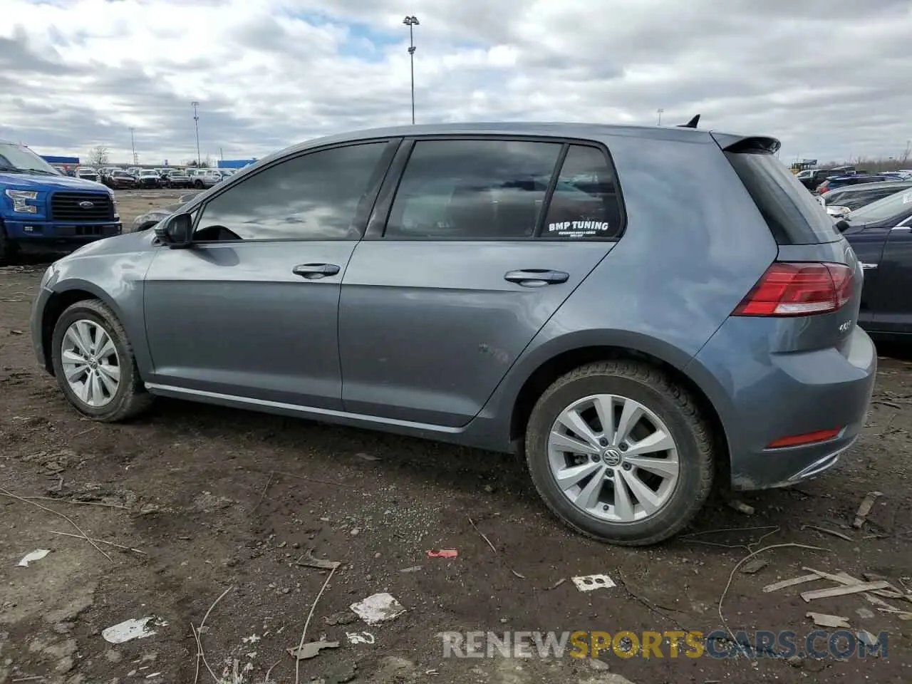 2 Photograph of a damaged car 3VWG57AU6MM006606 VOLKSWAGEN GOLF 2021