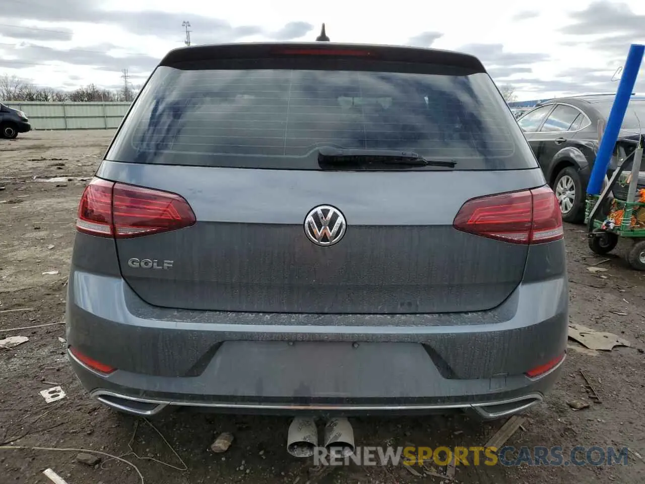 6 Photograph of a damaged car 3VWG57AU6MM006606 VOLKSWAGEN GOLF 2021