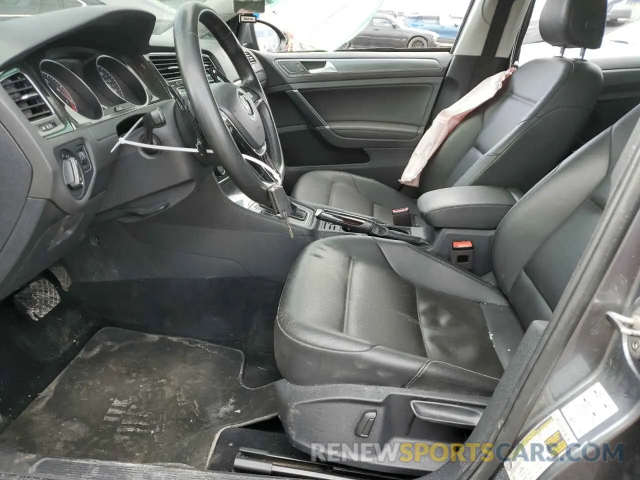 7 Photograph of a damaged car 3VWG57AU6MM006606 VOLKSWAGEN GOLF 2021