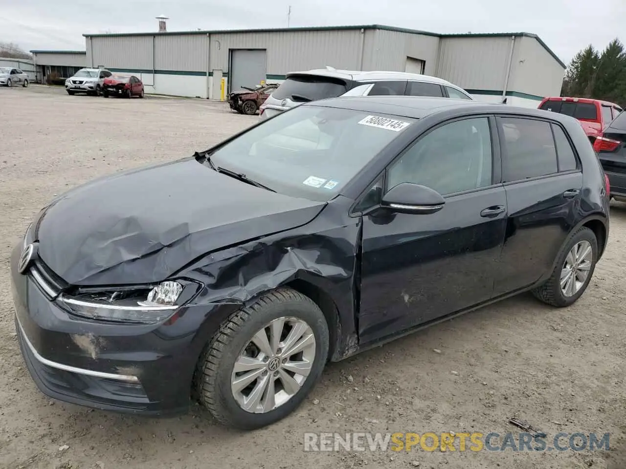 1 Photograph of a damaged car 3VWG57AU8MM007840 VOLKSWAGEN GOLF 2021