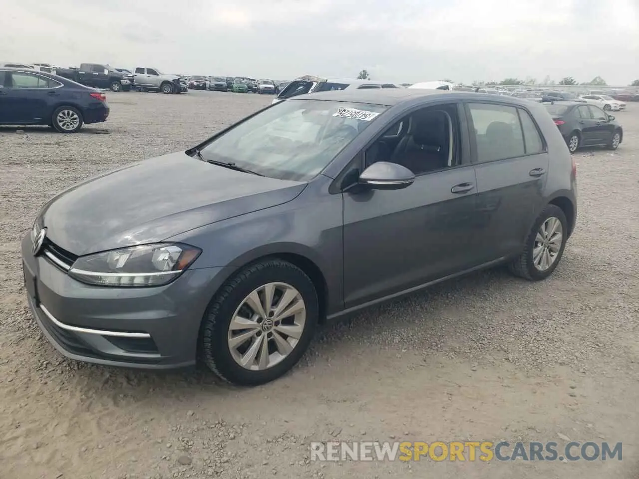 1 Photograph of a damaged car 3VWG57AU9MM002243 VOLKSWAGEN GOLF 2021