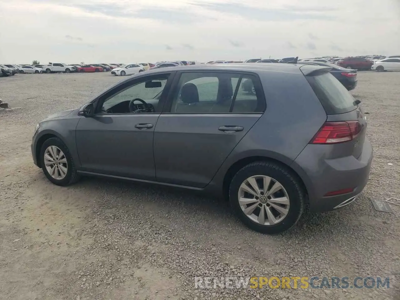 2 Photograph of a damaged car 3VWG57AU9MM002243 VOLKSWAGEN GOLF 2021