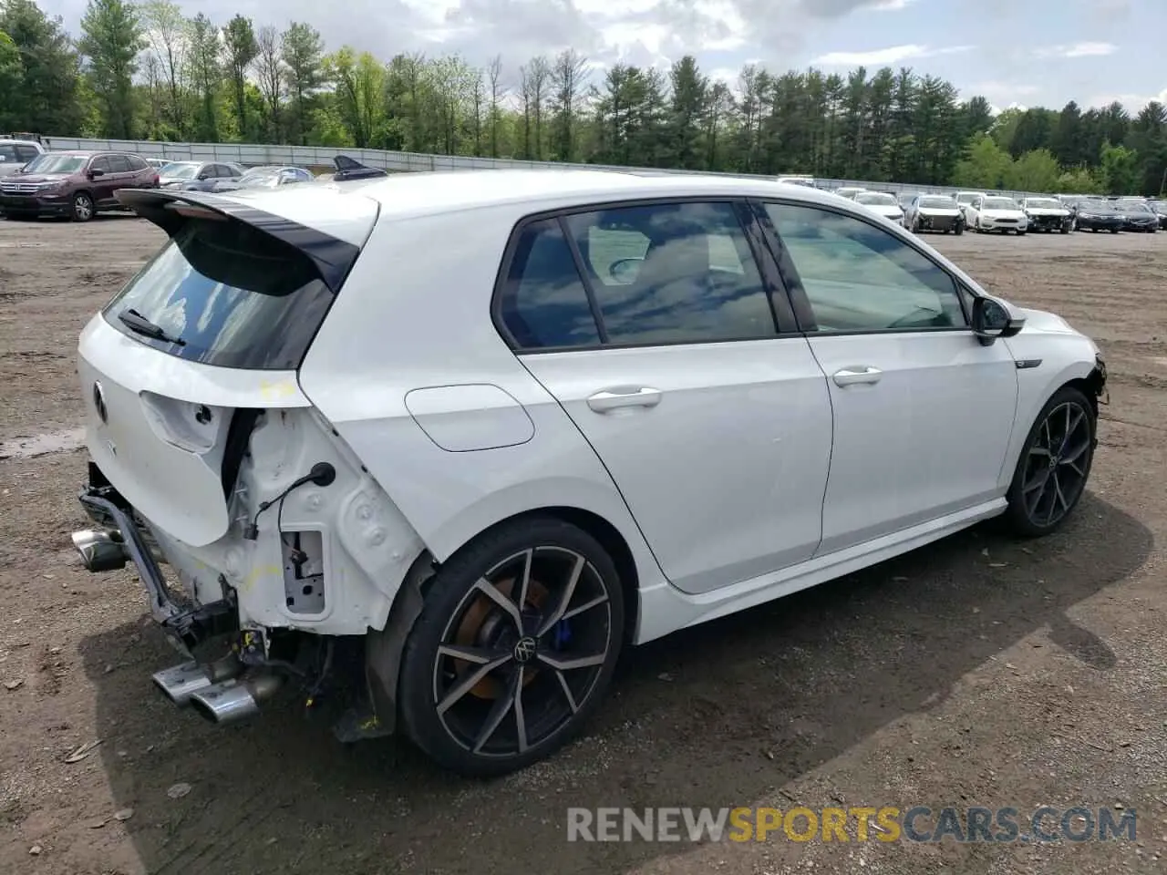 3 Photograph of a damaged car WVWEB7CD2NW194817 VOLKSWAGEN GOLF 2022