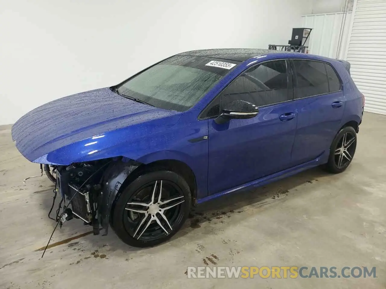 1 Photograph of a damaged car WVWEB7CD4NW165478 VOLKSWAGEN GOLF 2022