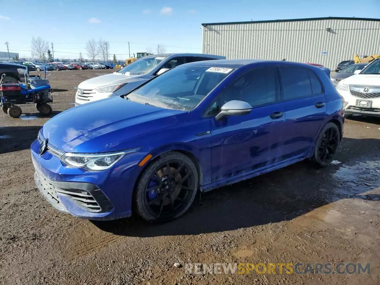 1 Photograph of a damaged car WVWFB7CD2NW122892 VOLKSWAGEN GOLF 2022