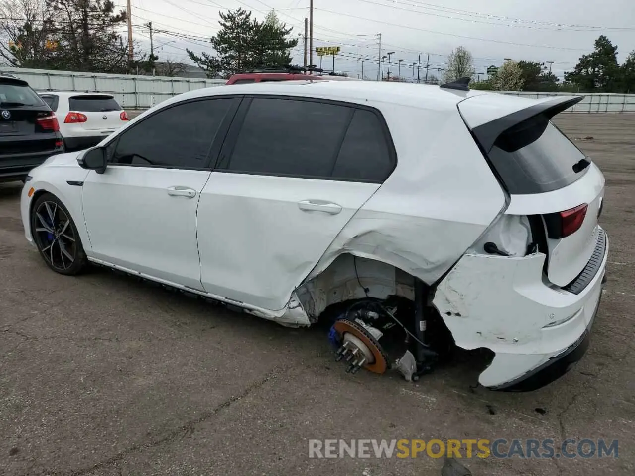 2 Photograph of a damaged car WVWEB7CD0RW156735 VOLKSWAGEN GOLF 2024