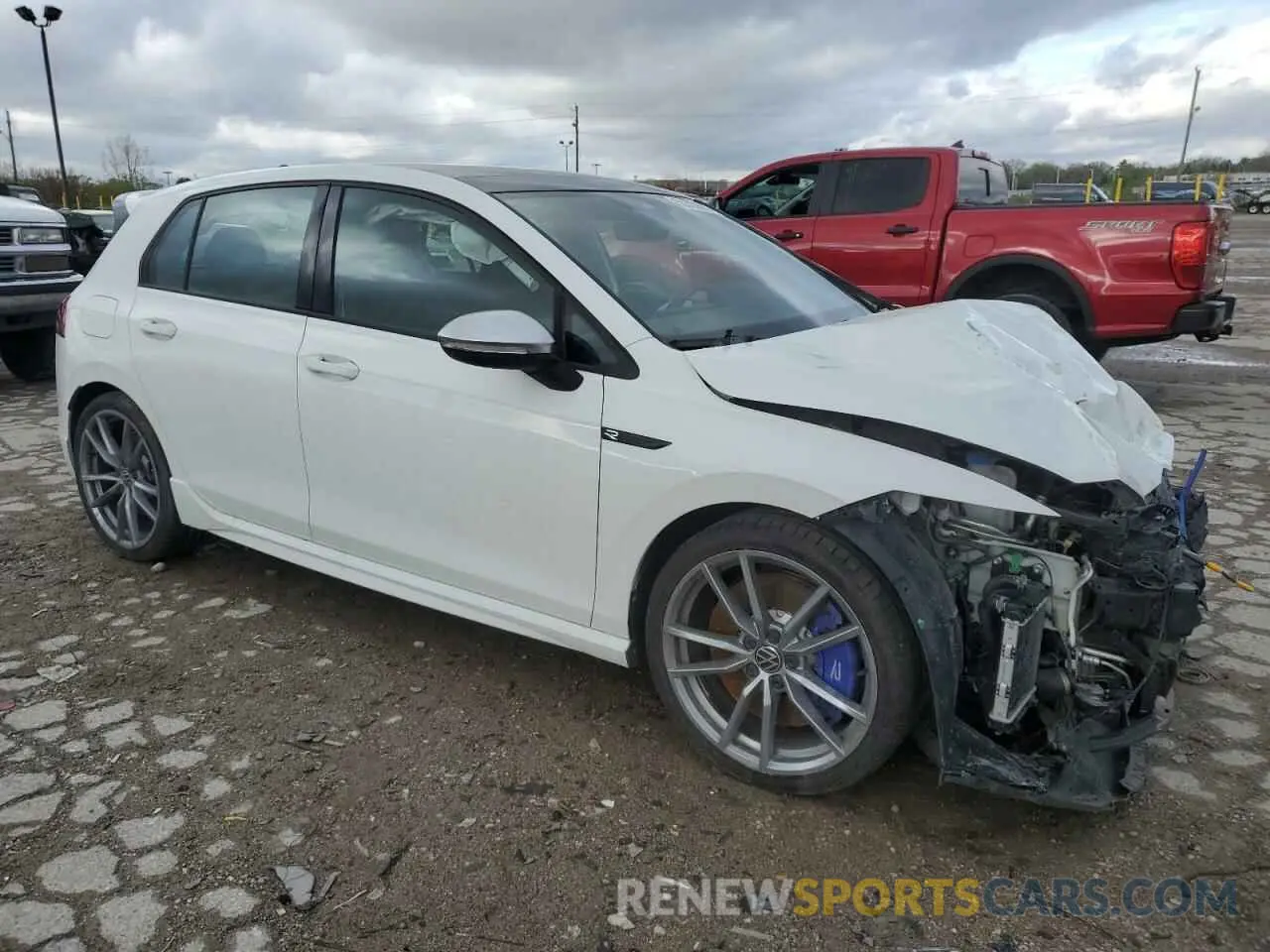 4 Photograph of a damaged car WVWEB7CD7RW228322 VOLKSWAGEN GOLF 2024